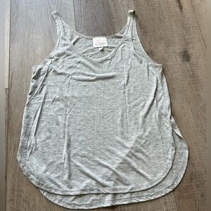 Coveted Clothing Tank in Gray Size Small